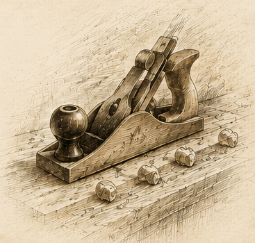 Bespoke carpentry & joinery by Taylor Made Carpentry Traditional hand plane, a woodworking tool used in bespoke carpentry and joinery